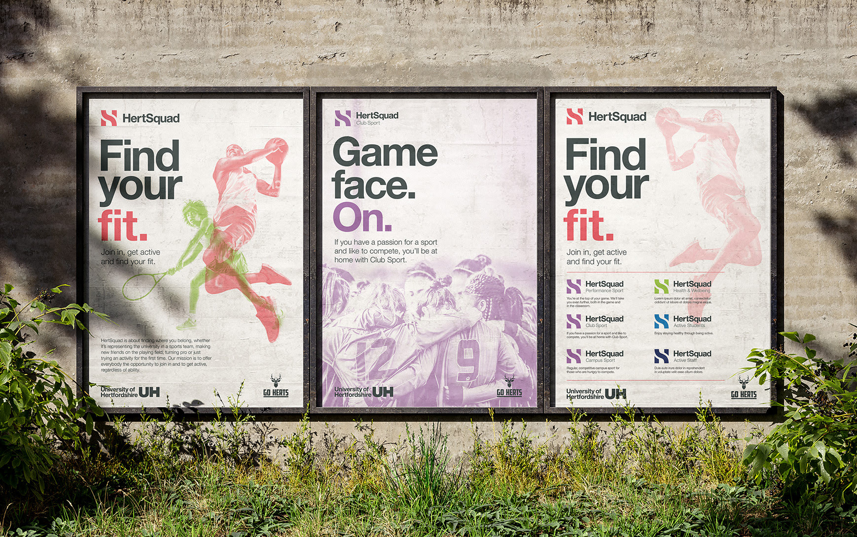 Squad promotional posters