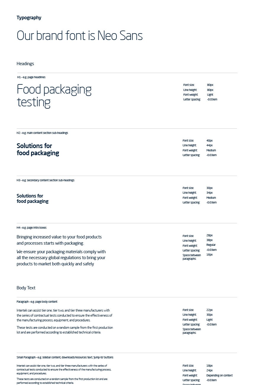 Typography documentation