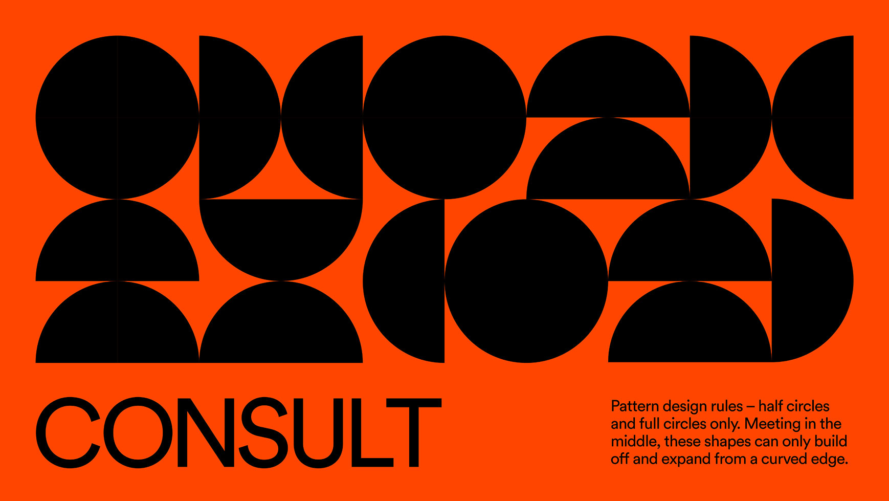 Brand guidelines – consult pattern