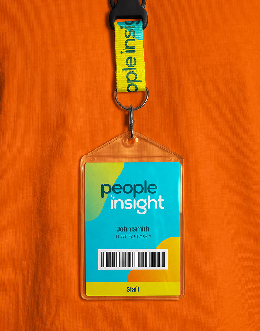 Example ID badge mockup
